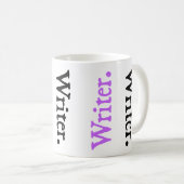Vertikaler Umkehrung Colorsplash Verfasser Kaffeetasse (VorderseiteRechts)