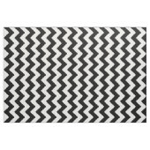 Vertikaler Zickzack Streifen-Schwarzweiss-Zickzack Stoff (Fat Quarter (45,7 x 55,9 cm))