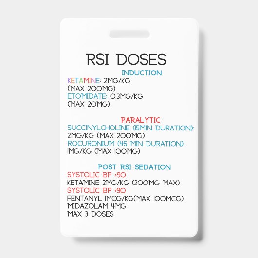 Vertikales Abzeichen Ausweis (Vorderseite)