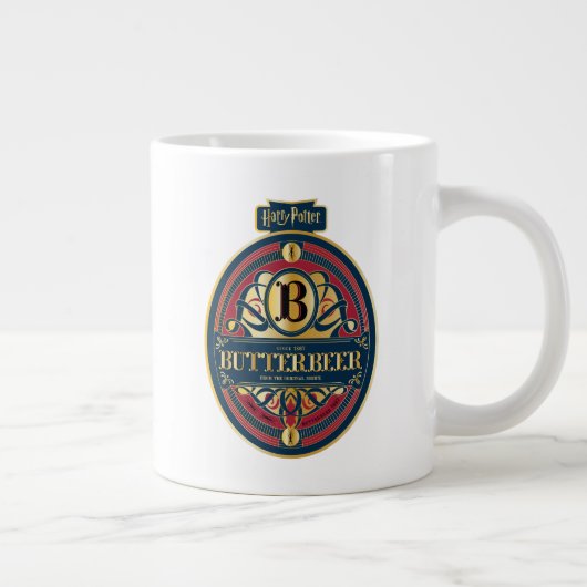 Vertikales BUTTERBEER™-Logo Jumbo-Tasse (Rechts)