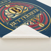 Vertikales BUTTERBEER™-Logo Sherpadecke (3/4)