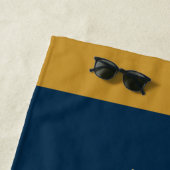 Vertikales BUTTERBEER™-Logo Strandtuch (Beispiel)