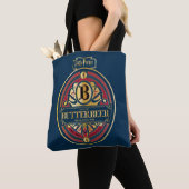 Vertikales BUTTERBEER™-Logo Tasche (Von Nahem)