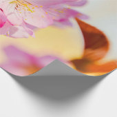 Vertikales Cluster von Sakura-Blume Geschenkpapier (Ecke)