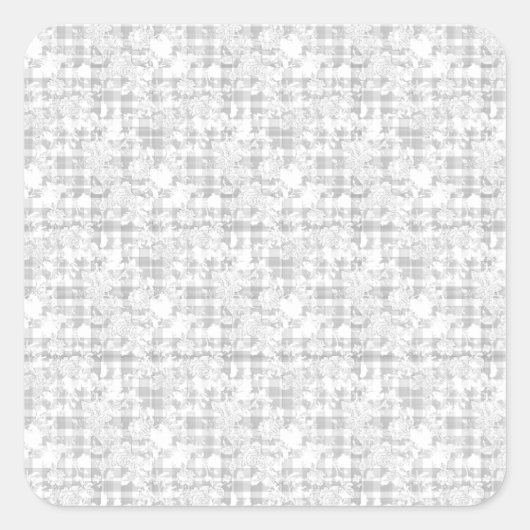 Vertikales Design 27 Quadratischer Aufkleber (Vorderseite)