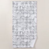 Vertikales Design 27 Strandtuch (Vorderseite)