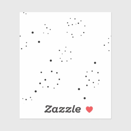 Vertikales Design Aufkleber (Blatt)