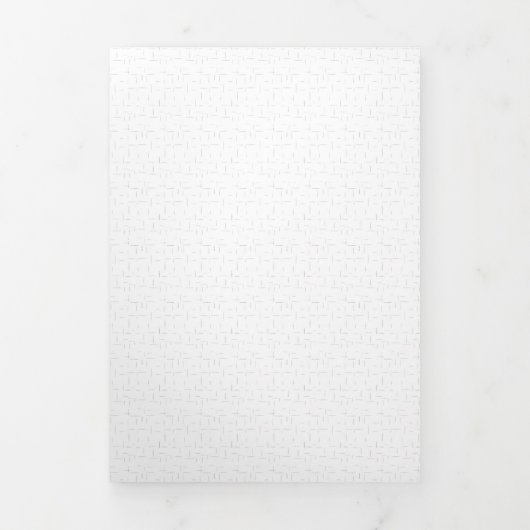 Vertikales Design Drei Dreifach Gefaltete Urlaubskarte (Cover)