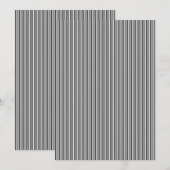 Vertikales Design eins Feiertagskarte (Vorne/Hinten)