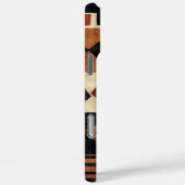 Vertikales Design mit afrikanischen Elementen Case-Mate iPhone Hülle (Rückseite / Rechts)