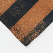 Vertikales Design mit afrikanischen Elementen Fleecedecke (Ecke)