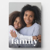 Vertikales Foto für Family Overlay Fotoplatte (Vorderseite)