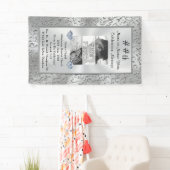 Vertikales Foto und personalisierte Party-Fahne Banner (Insitu)