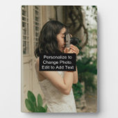 Vertikales Hinzufügen eines Namens für benutzerdef Fotoplatte (Vorderseite)