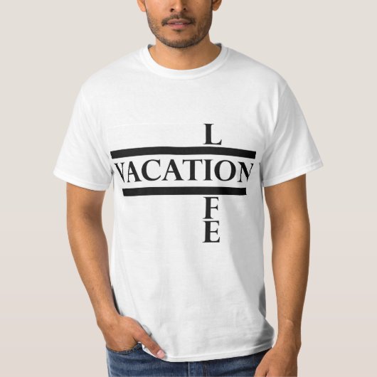 Vertikales Leben-T-Shirt T-Shirt (Vorderseite)