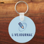 Vertikales LiveJournal-Logo Schlüsselanhänger (Vorderseite)