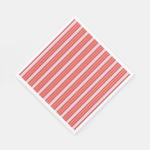 Vertikales Muster in Rosa Serviette (Ecke)