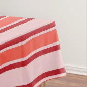 Vertikales Muster in Rosa Tischdecke (Beispiel)