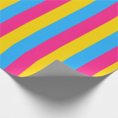 Vertikales Pansexual-Pride-Flag Geschenkpapier (Ecke)
