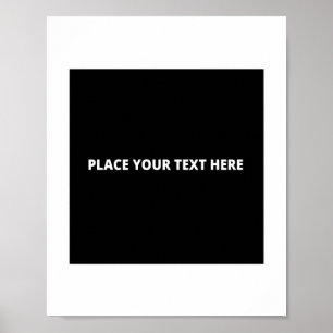 Vertikales Poster 8 x 10 Vorlage