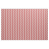 Vertikales rotes und weißes Zickzack-Muster-Gewebe Stoff (Yard (91,4 cm))