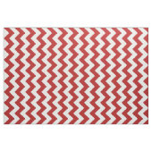 Vertikales rotes und weißes Zickzack-Muster-Gewebe Stoff (Fat Quarter (45,7 x 55,9 cm))