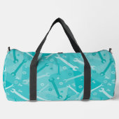 Vertikales Schraubenmuster Duffle Bag (Vorderseite)