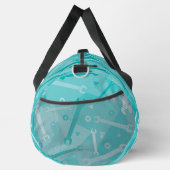 Vertikales Schraubenmuster Duffle Bag (Rechts)