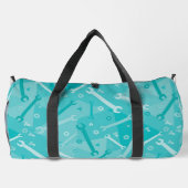 Vertikales Schraubenmuster Duffle Bag (Rückseite)