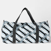 Vertikales Schraubenmuster Duffle Bag (Vorderseite)