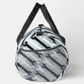 Vertikales Schraubenmuster Duffle Bag (Rechts)