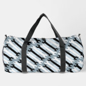 Vertikales Schraubenmuster Duffle Bag (Rückseite)