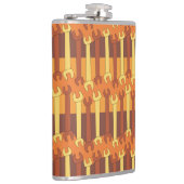 Vertikales Schraubenmuster Flachmann (Rechts)