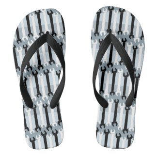 Vertikales Schraubenmuster Flip Flops Badesandalen