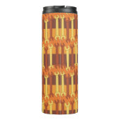Vertikales Schraubenmuster Thermosbecher (Rückseite)