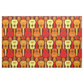 Vertikales Ukulele-Muster Stoff (Fat Quarter (45,7 x 55,9 cm))