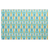 Vertikales Ukulele-Muster Stoff (Fat Quarter (45,7 x 55,9 cm))