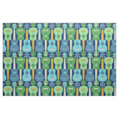 Vertikales Ukulele-Muster Stoff (Fat Quarter (45,7 x 55,9 cm))