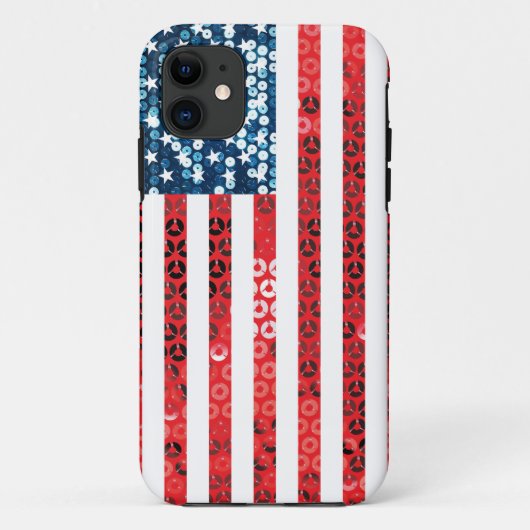 Vertikalflagge Case-Mate iPhone Hülle (Rückseite)