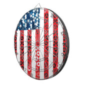 Vertikalflagge Dartscheibe (Vorderseite rechts)