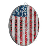 Vertikalflagge Dartscheibe (Vorderseite Links)