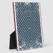 Vertikalflagge Fotoplatte (Seite)