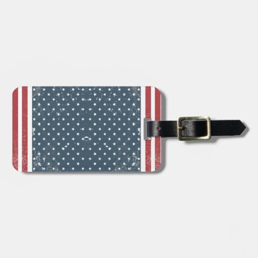 Vertikalflagge Gepäckanhänger (Vorderseite horizontal)