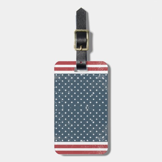 Vertikalflagge Gepäckanhänger (Vorderseite vertikal)