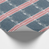 Vertikalflagge Geschenkpapier (Ecke)