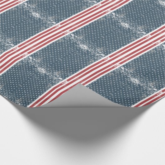 Vertikalflagge Geschenkpapier (Ecke)