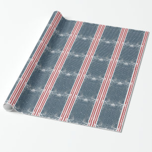 Vertikalflagge Geschenkpapier