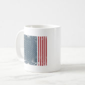 Vertikalflagge Kaffeetasse (Vorderseite Links)