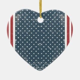 Vertikalflagge Keramikornament