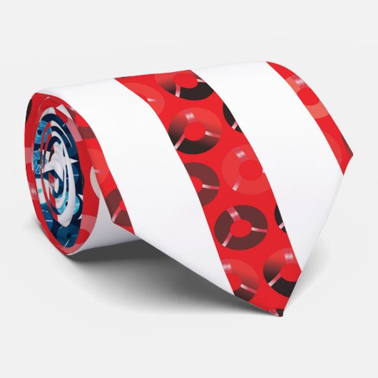 Vertikalflagge Krawatte (Gerollt)